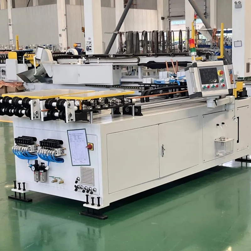 Скоростной отрезной электронный ленточнопильный станок для резки металла и труб (4)